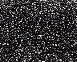 Miyuki Delica Gunmetal (DB0001) 11/0 Seed Bead