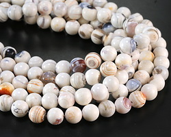 Orange Blossom Agate Round 10mm