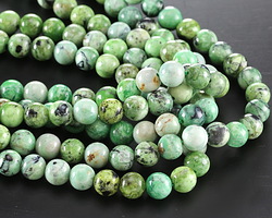 Green Variscite Round 8mm