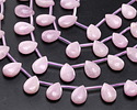 Kunzite (A) Puff Teardrop 10x14mm