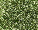 Miyuki Silver Lined Olive Bugle Bead 3mm