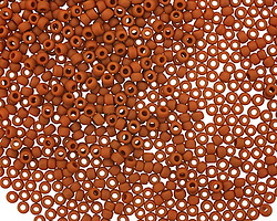 TOHO Opaque Frosted Terra Cotta Round 11/0 Seed Bead
