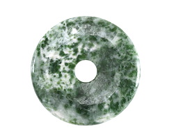 Tree Agate Donut 40mm