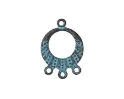Mykonos Copper (plated) Patina Chandelier 17x23mm
