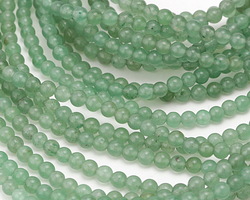 Green Aventurine (A) Round 4mm