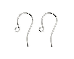 Silver (plated) French Earwire 13x22mm