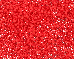 Miyuki Delica Matte Opaque Red (DB0753) 11/0 Seed Bead