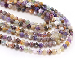 Multi Stone Faceted Round 4mm