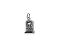 Nina Designs Sterling Silver Tombstone Focal 8x17mm
