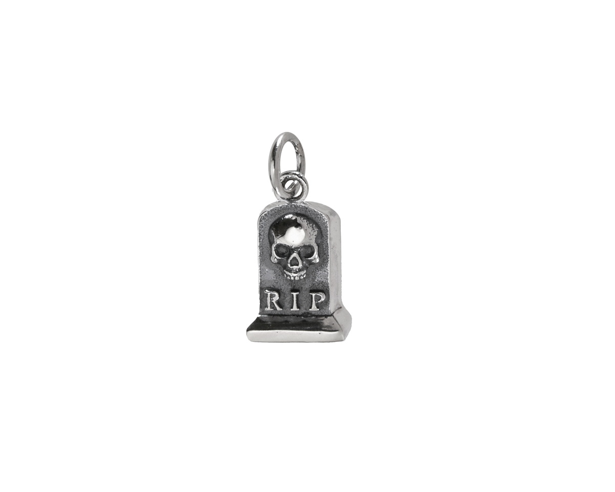 Nina Designs Sterling Silver Tombstone Focal 8x17mm