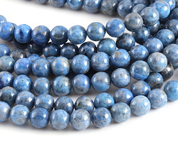 Denim Lapis Round 8mm