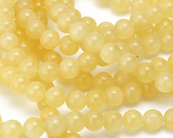 Yellow Calcite Round 8mm