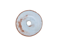 Mykonos Pueblo Ceramic Arctic Blue Donut 7x30mm