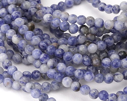 Brazil Sodalite Round 4mm