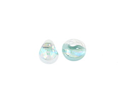 Unicorne Beads Glass Brilliant Bubbles Luster Teardrop 9-10mm