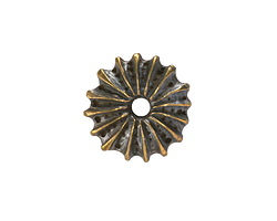 Mykonos Antique Brass (plated) Sea Urchin Spacer 6x20mm
