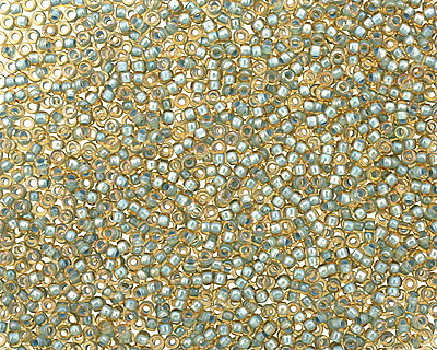 TOHO Rainbow Light Topaz (with Sea Foam Lining) Round 15/0 Seed Bead