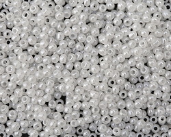 Ceylon White Round 11/0 Seed Bead