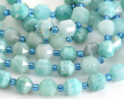 Brazil Amazonite (A) Energy Tube 8x7mm