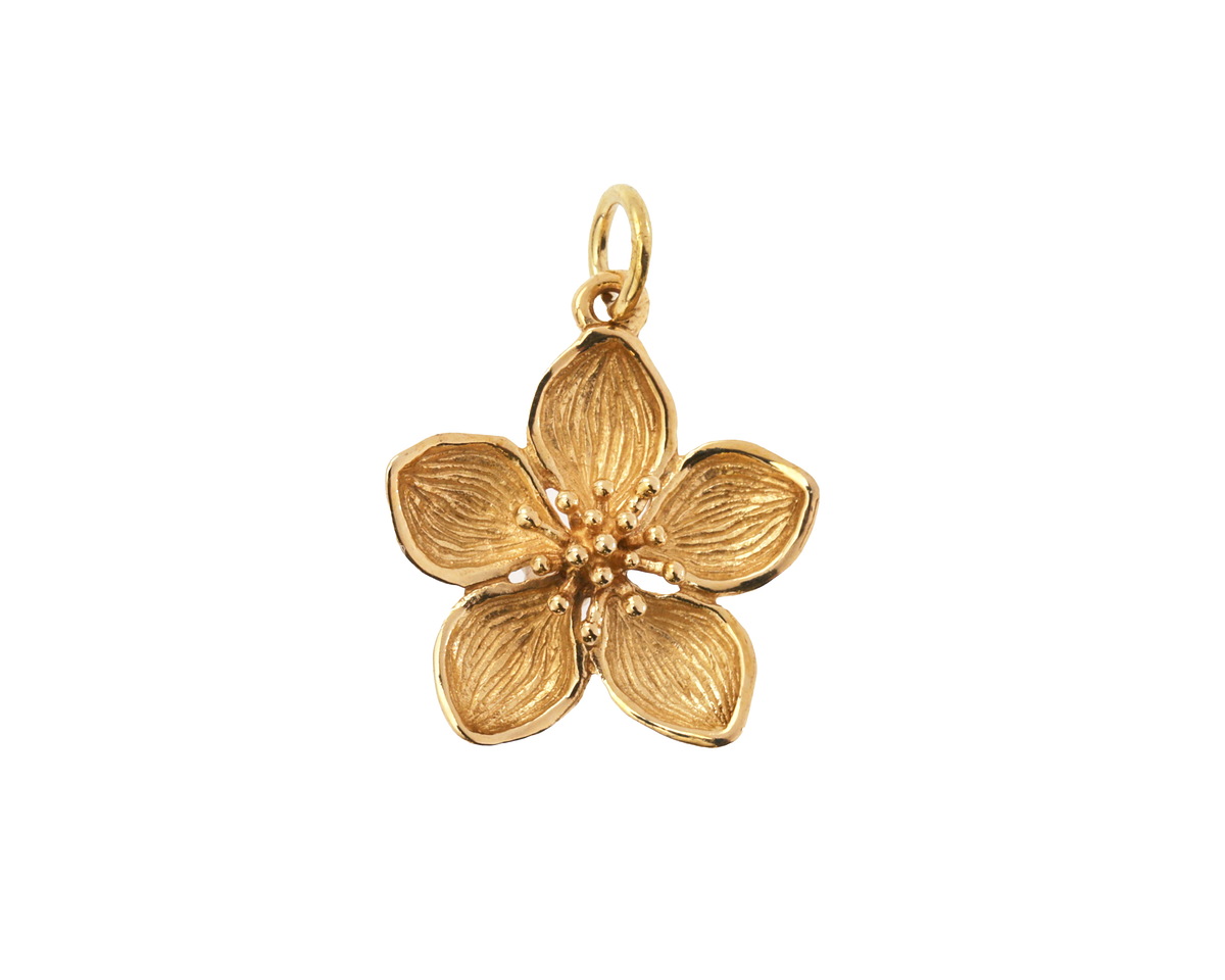 Nina Designs Bronze Cherry Blossom Focal 16x22mm