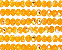 Czech Glass Sunshine AB Fire Polished Rondelle 3x5mm