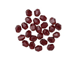 Czech Glass Garnet Bicone 4mm