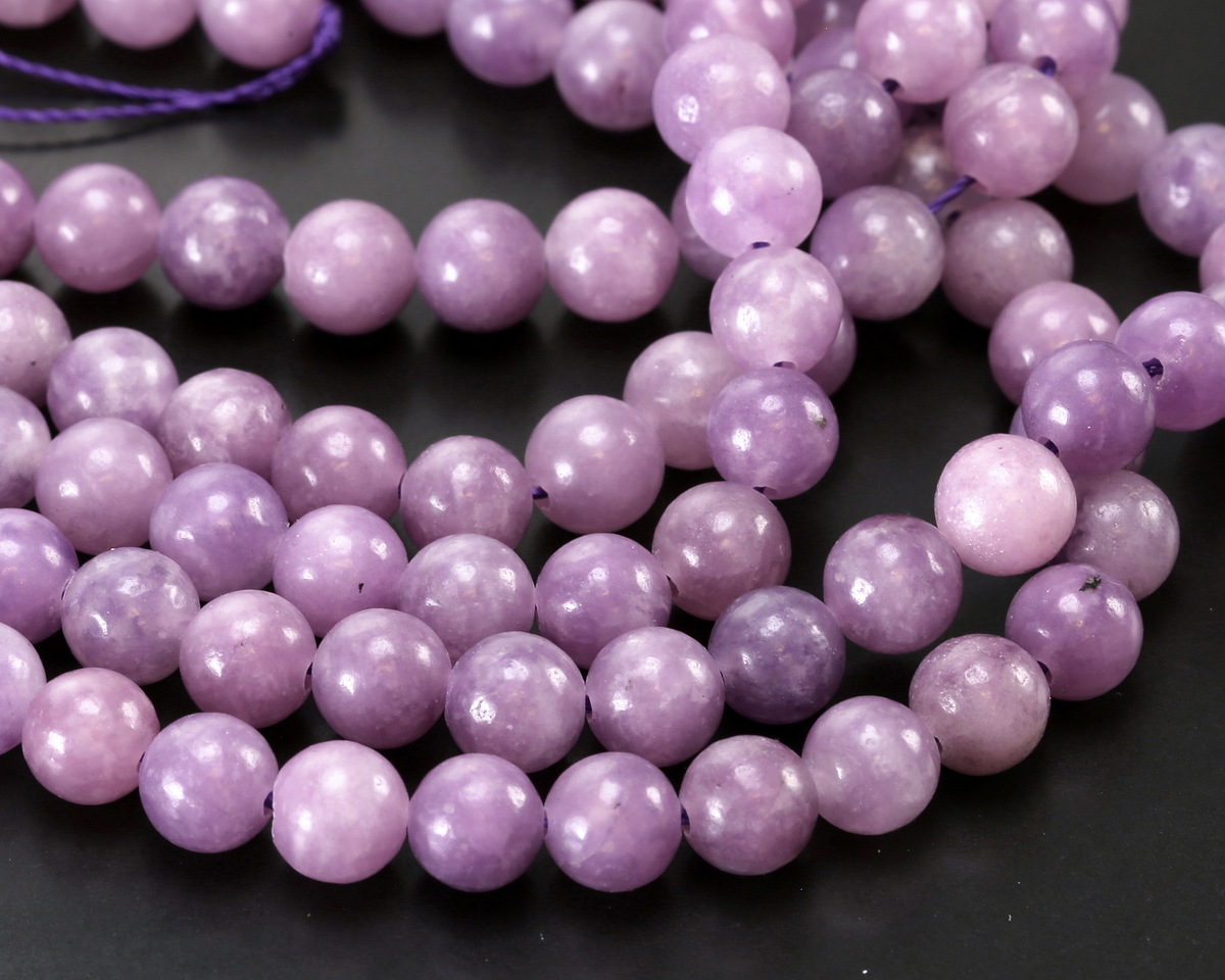 Lepidolite Round 6.5-7mm