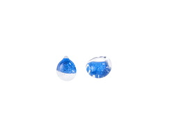 Unicorne Beads Glass Deja Blue Mini Teardrop 6-7mm