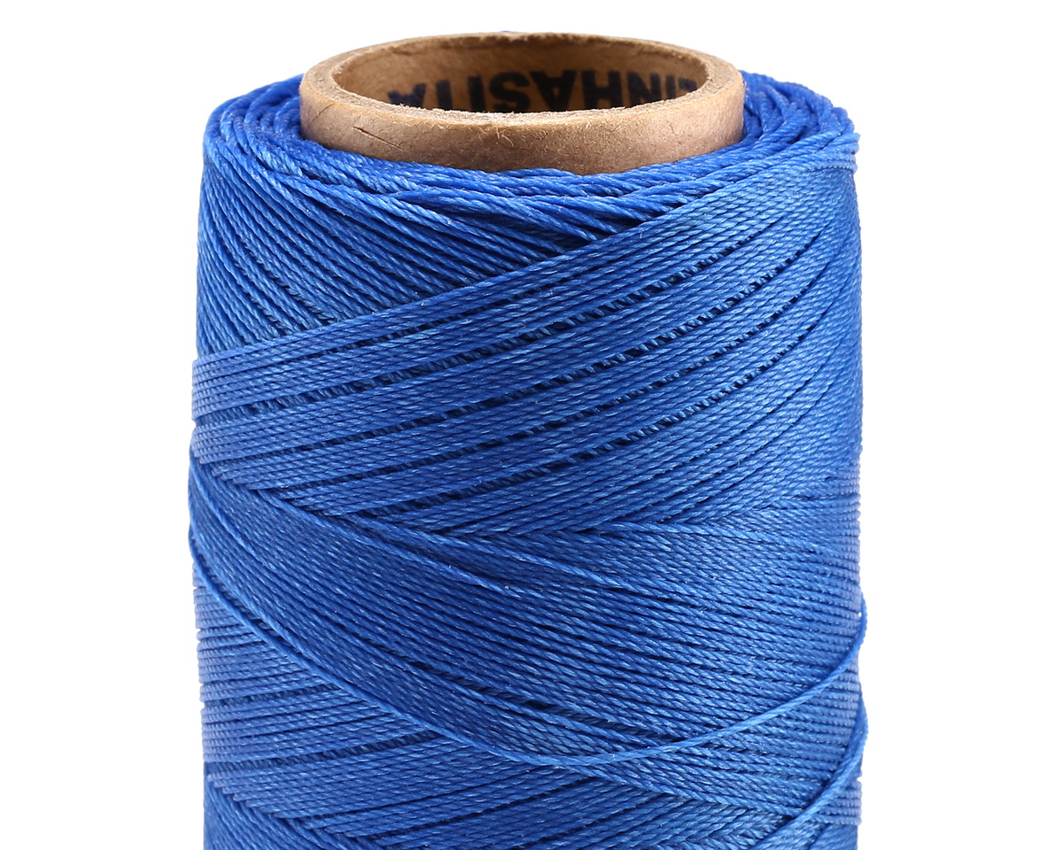 Linhasita Royal Blue (692) Waxed Polyester Cord PE-1 0.35mm