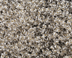 Miyuki Silver Lined Crystal Spacer Bead 2.2mm