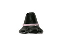 Witch's Hat Lampwork Glass Focal Bead 17-18x14.5-15mm