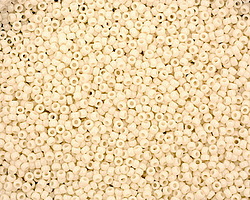 TOHO Opaque Light Beige Round 15/0 Seed Bead