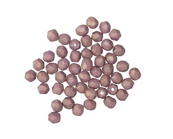 Czech Glass Pacifica Fig Fire Polished Round 3mm