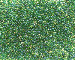 TOHO Peridot (with Emerald Lining) Round 15/0 Seed Bead