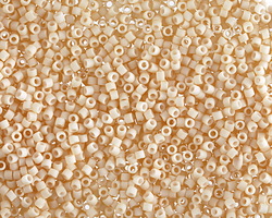 Miyuki Delica Matte Opaque Antique Beige (DB0353) 11/0 Seed Bead