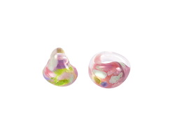 Unicorne Beads Glass Pastel Paradise Teardrop 9-10mm