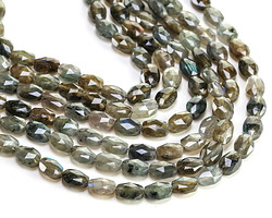 Labradorite (A) Microfaceted Oval 8x6mm