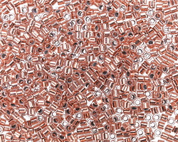 Miyuki Delica Copper Lined Crystal (DBM0037) 10/0 Seed Bead