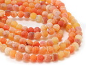Tropical Fire Agate (Matte) Round 8mm