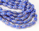 Indonesian Blue French Cross Rice 12-13x7mm