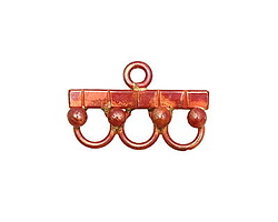 Patricia Healey Copper 3-1 Link 24x15mm