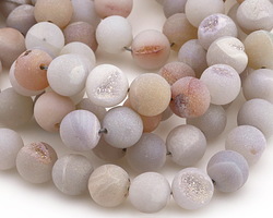 Druzy Round (matte) 12mm