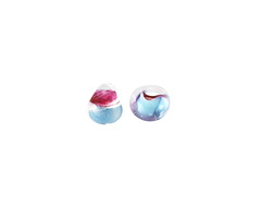 Unicorne Beads Glass Berry Cotton Candy Mini Teardrop 6-7mm