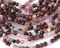 Multi Jewel Tone Gemstone Mix Faceted Round 2mm
