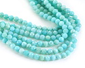 Peruvian Amazonite (A) Faceted Round 4mm