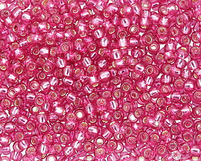 TOHO Mauve (with Silver Lining) Round 8/0 Seed Bead