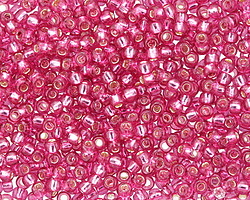TOHO Mauve (with Silver Lining) Round 8/0 Seed Bead