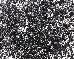 Miyuki Delica Black (DBM0010) 10/0 Seed Bead