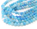 Sea Blues Agate Round 8mm