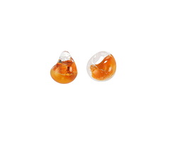 Unicorne Beads Glass Tangie Mini Teardrop 6-7mm